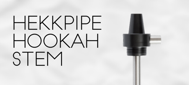 hookah stem - light and functional