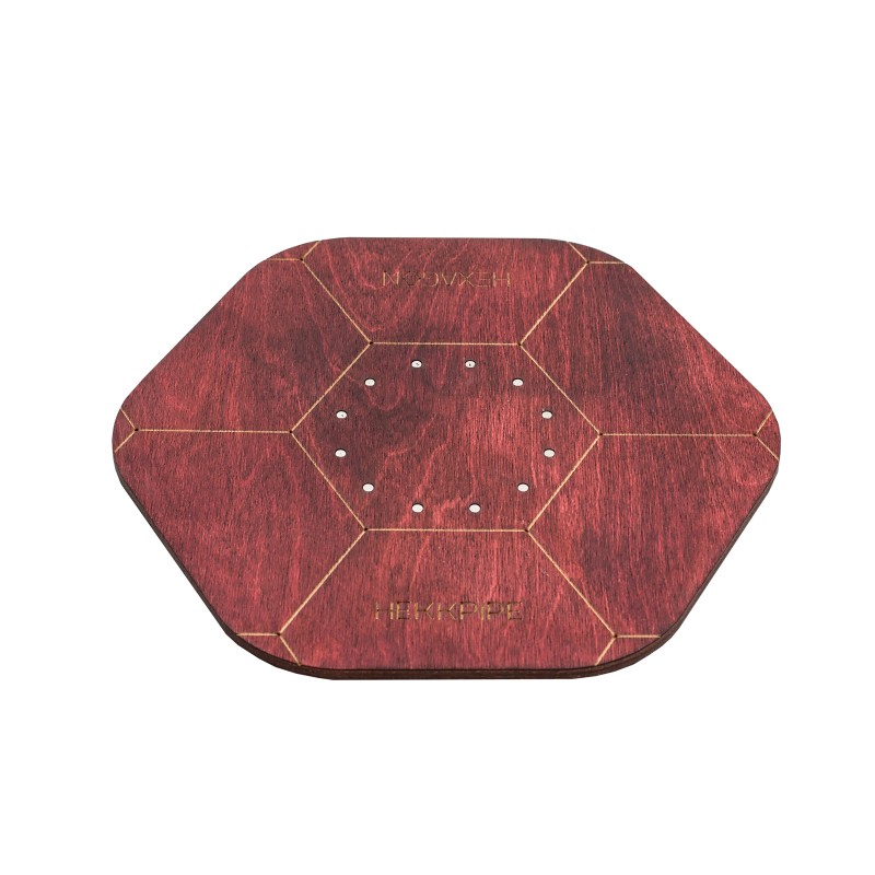 Shisha-plate-mahogany-color-made-of-wood-and-stainless-steel-magnets