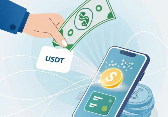 Change Tether TRC20 (USDT) to Cash